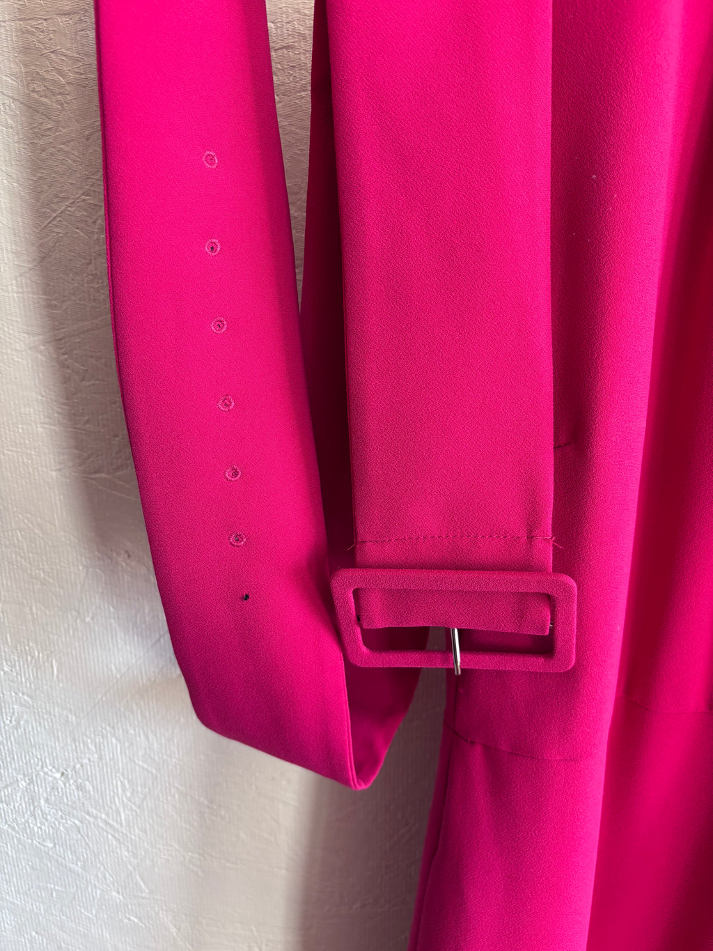 Zara Pink Sleeveless Belted High Neck Wide Leg Jumpsuit 70’s Inspired
