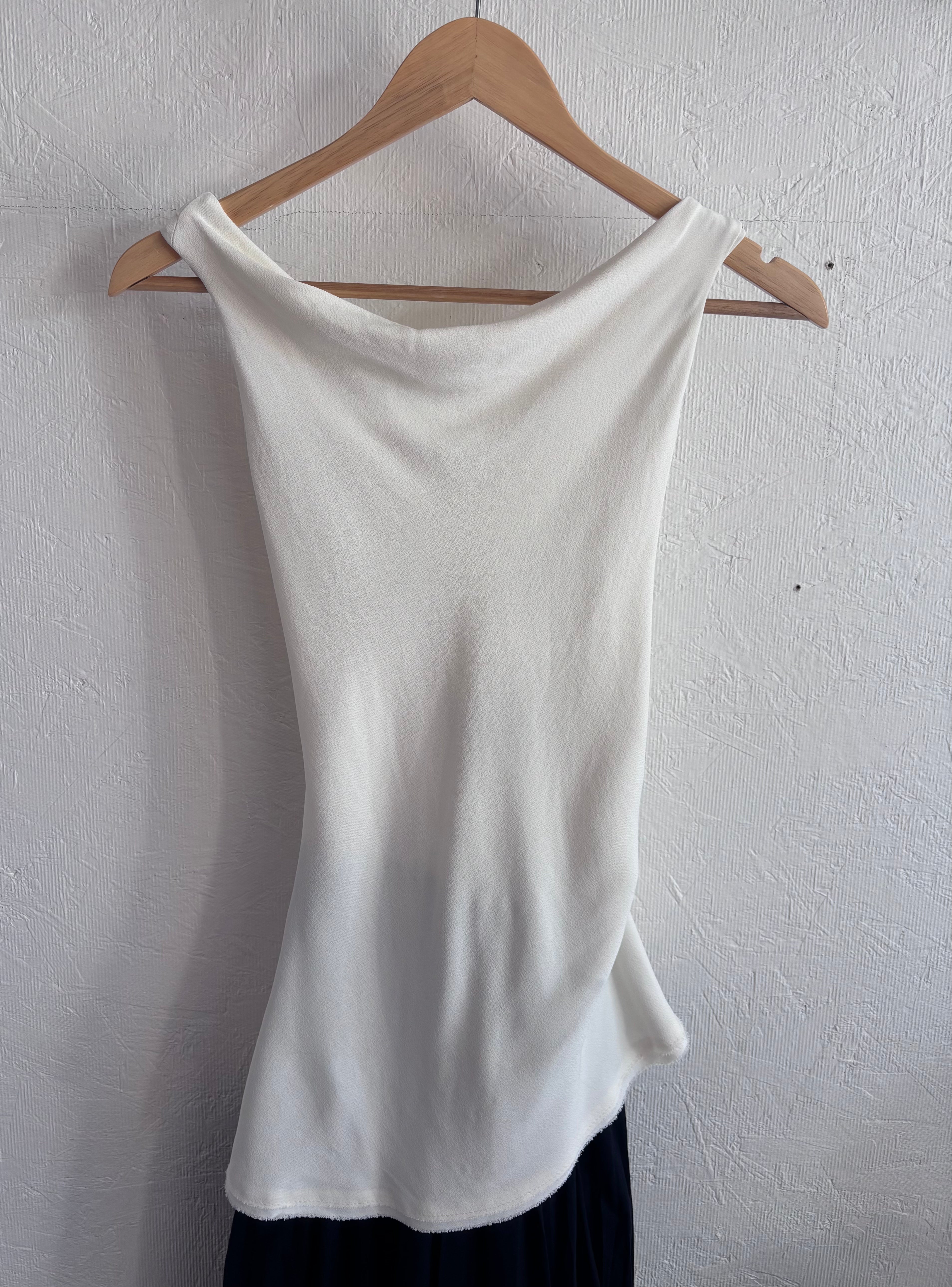 NWOT ZW Collection Zara Combination Halter Black White Sleeveless Maxi Dress