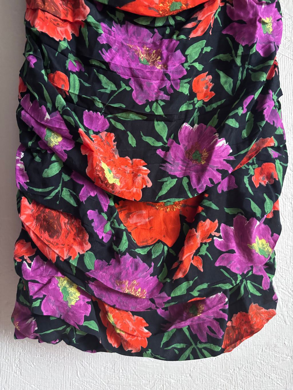 NWT Zara Bloggers Fave Ruched Bardot Off Shoulder Puff Sleeve 80’s Inspired Mini Dress&nbsp;